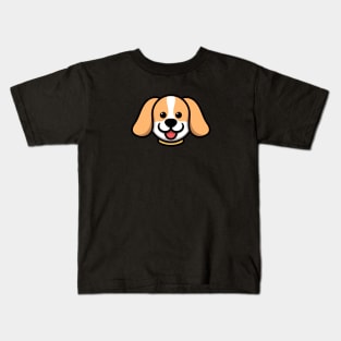 cute dog cartoon Kids T-Shirt